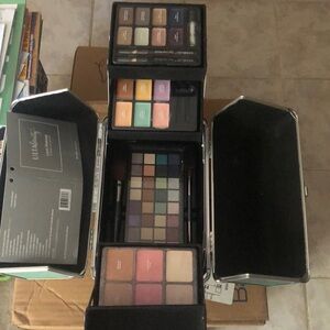 Ulta Beauty Love Makeup Kit. Originally had 72 pieces. Now has 61 unused pieces.